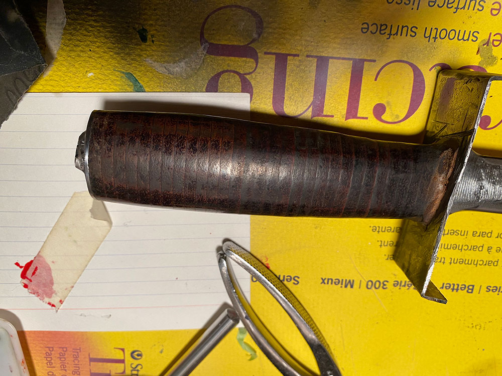 The Ugly Truth About Stacked Leather Knife Handles 